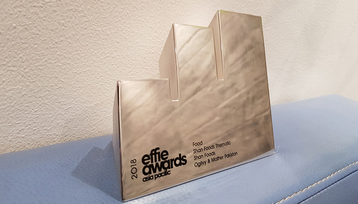 شان فوڈز نے ایفی ایوارڈ 2018 جیت لیا