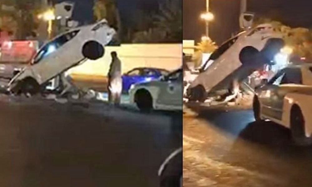 سعودی عرب میں خاتون ڈرائیور سے پہلا حادثہ 