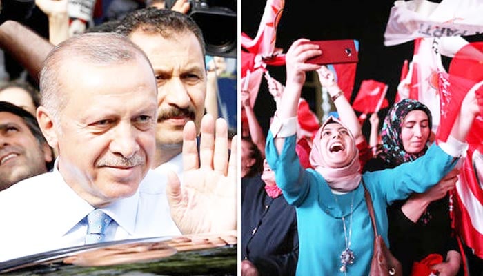 ترکی میں اردوان کی پھر کام یابی