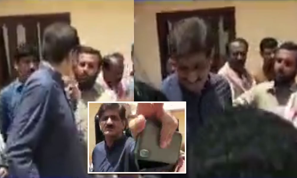 "Murad Ali Shah!  You did not do anything for us "