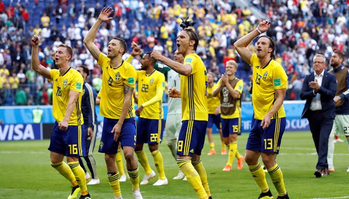 ورلڈ کپ: سویڈن کواٹر فائنل میں، سوئٹزرلینڈ باہر