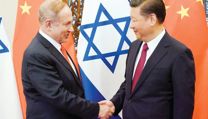 چین اور اسرائیل کے بڑھتے ہوئے تعلقات