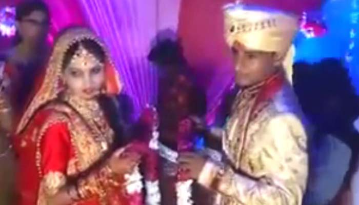 بھارت ، شادی کی تقریب میں دلہن نے باراتی کو تھپڑ جڑدیا،ویڈیووائرل