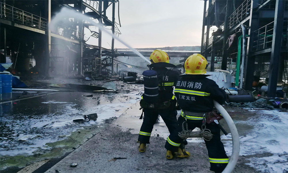 چین کے کیمیکل پلانٹ میں دھماکا، 19 افراد ہلاک