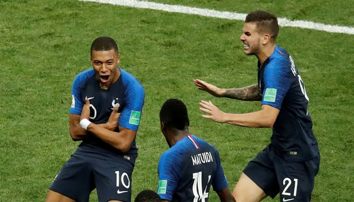 فرانس فٹبال کا نیا عالمی چیمپئن،کروشیا کو شکست
