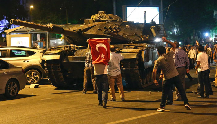 ترکی میں فوجی بغاوت کی ناکامی کے دو سال مکمل