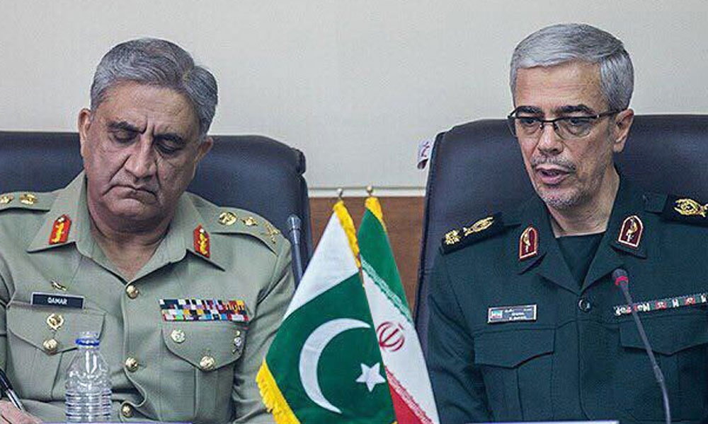 آرمی چیف سے ایرانی فوجی وفد کی ملاقات