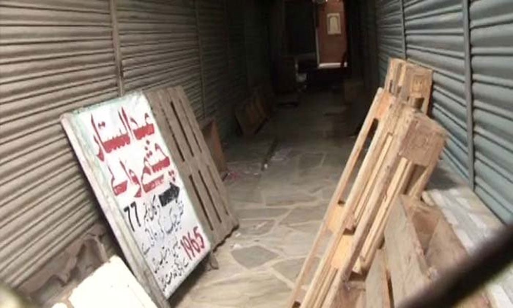 کراچی: صدر سینٹر میں نقب زنی، 11 دکانیں لوٹ لی گئیں