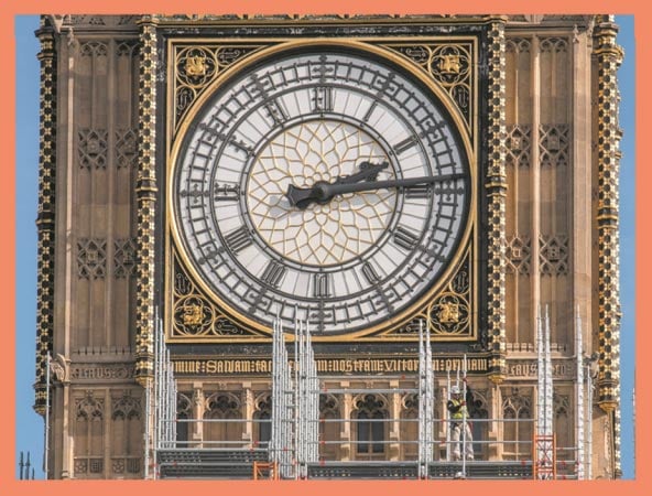 ’’بگ بین‘‘ لندن کا تاریخی گھنٹہ گھر