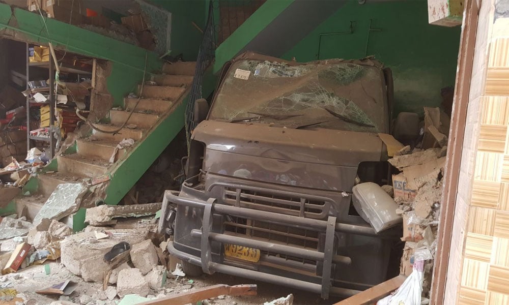 کراچی: شیرشاہ کی دکان میں دھماکا، 2افراد جاں بحق