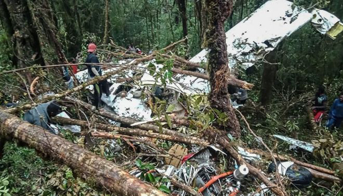 انڈونیشیا میں طیارہ کو حادثہ ، 8 افراد ہلاک