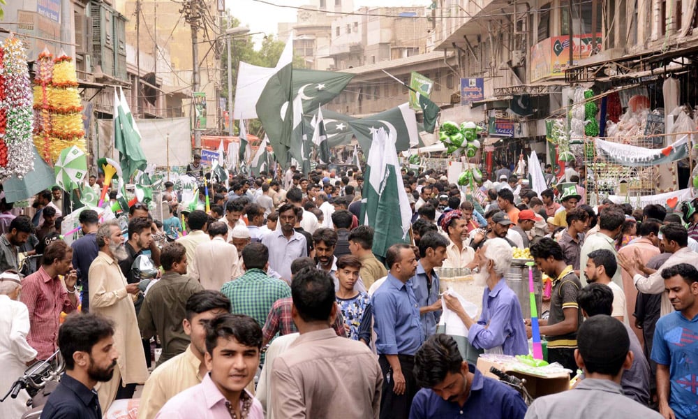 پاکستان کے 72واں جشن آزادی کی تصویری جھلکیاں۔۔۔۔