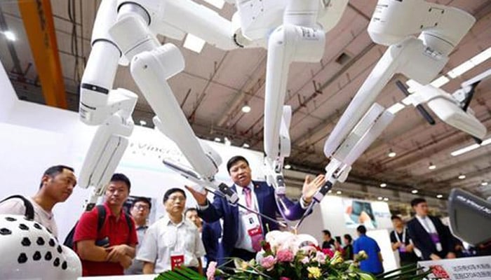 چین میں ورلڈ روبوٹ کانفرنس کا انعقاد 