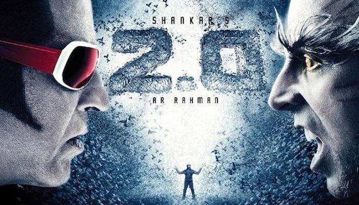  فلم 2.0'کا ٹیزر 13ستمبر کو ریلیز کیا جائیگا 
