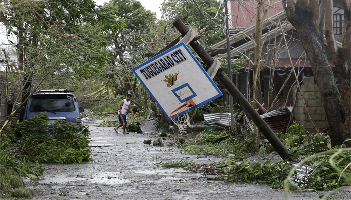 امریکا ،فلپائن،چین میں سمندری طوفان سے73افراد ہلاک 