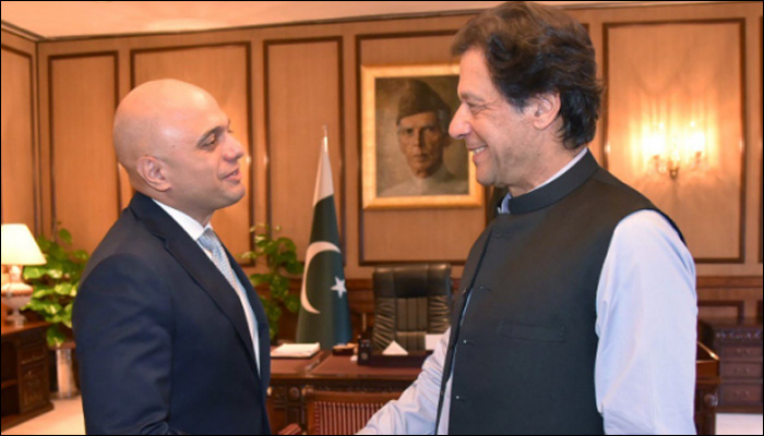 وزیراعظم عمران خان کی برطانوی وزیر داخلہ سے ملاقات