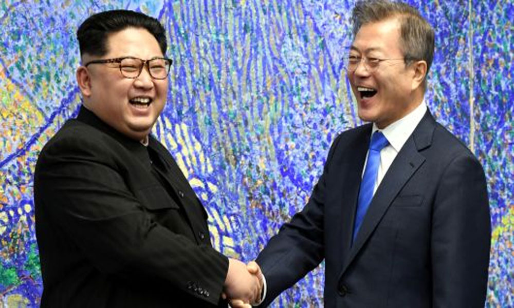 جنوبی کوریا کے صدر کی کم جونگ سے ملاقات