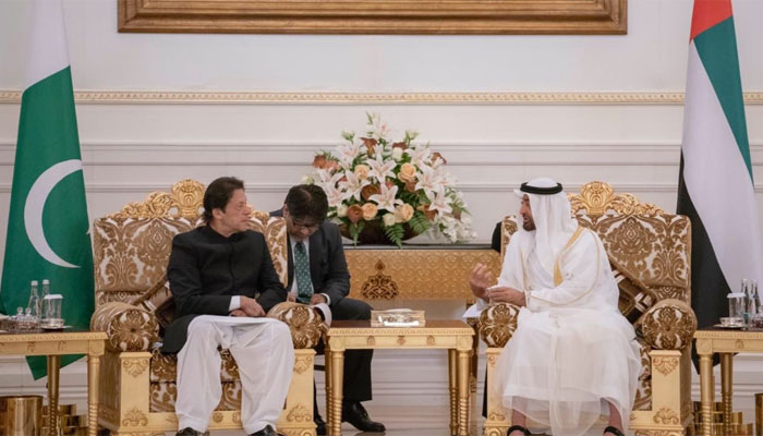 عمران خان کی امارات کے ولی عہد شیخ محمد سے ملاقات