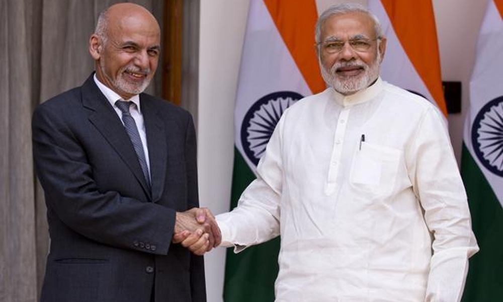 افغان صدر اور بھارتی وزیراعظم کی ملاقات