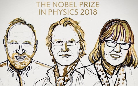 فزکس کا نوبل انعام خاتون سمیت 3 سائنسدانوں کے نام