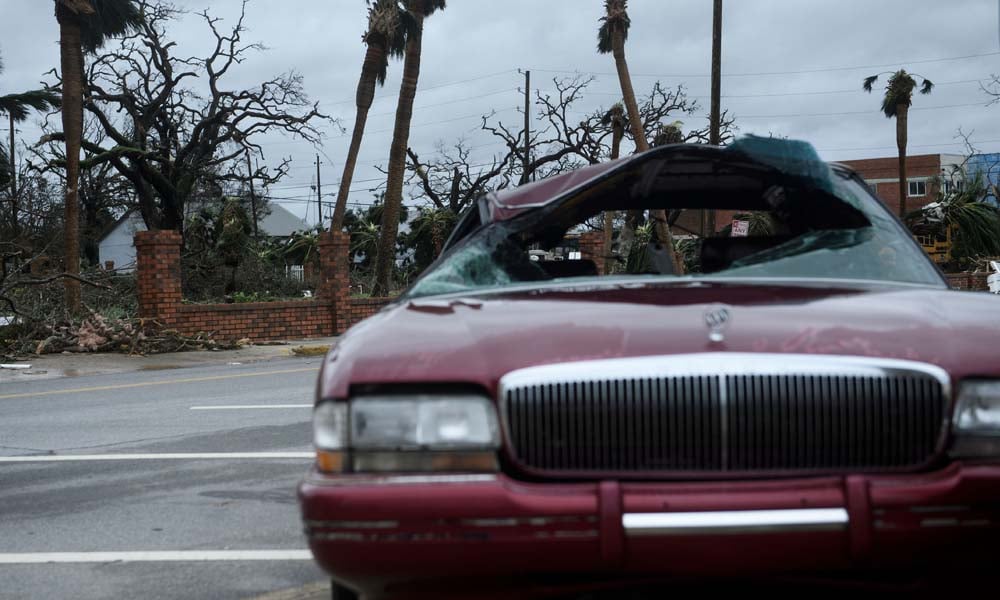 سمندری طوفان نے فلوریڈا میں تباہی مچادی،تصویری مناظر
