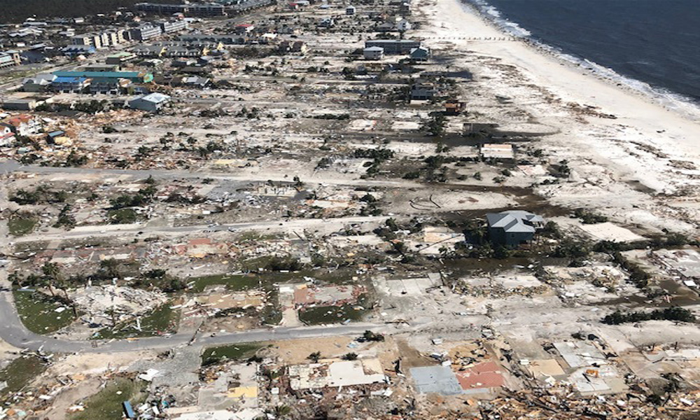 امریکا میں سمندری طوفان مائیکل نے 7افراد کی جان لے لی