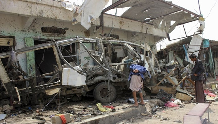 یمن: فضائی حملے میں 10 شہری ہلاک