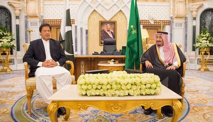 وزیراعظم عمران خان کی سعودی فرمانروا سے ملاقات 