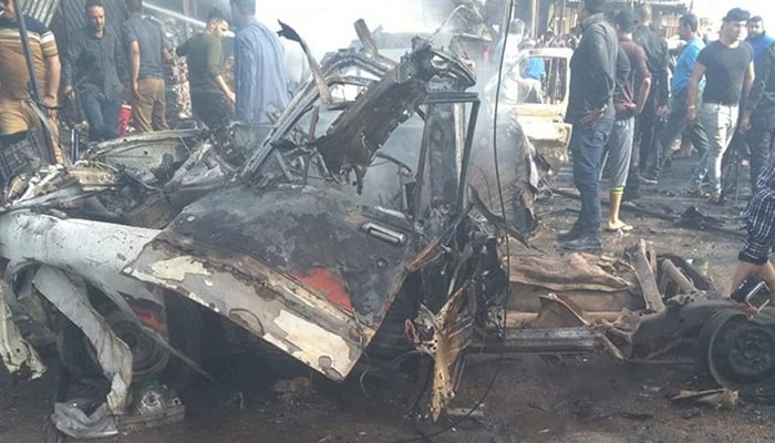 عراق میں کار بم دھماکے میں 6 افراد ہلاک، 30 زخمی 