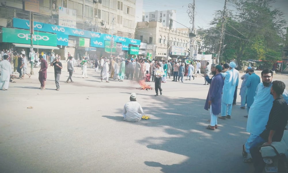 آسیہ بی بی کی بریت، کراچی سمیت مختلف شہروں میں احتجاج