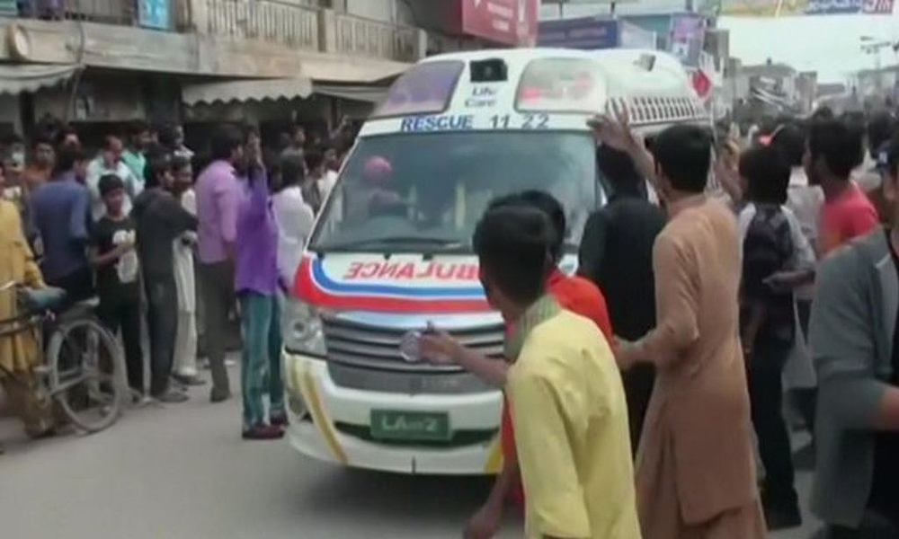 شیخو پورہ میں سلنڈر پھٹنے سے 6 افراد زخمی
