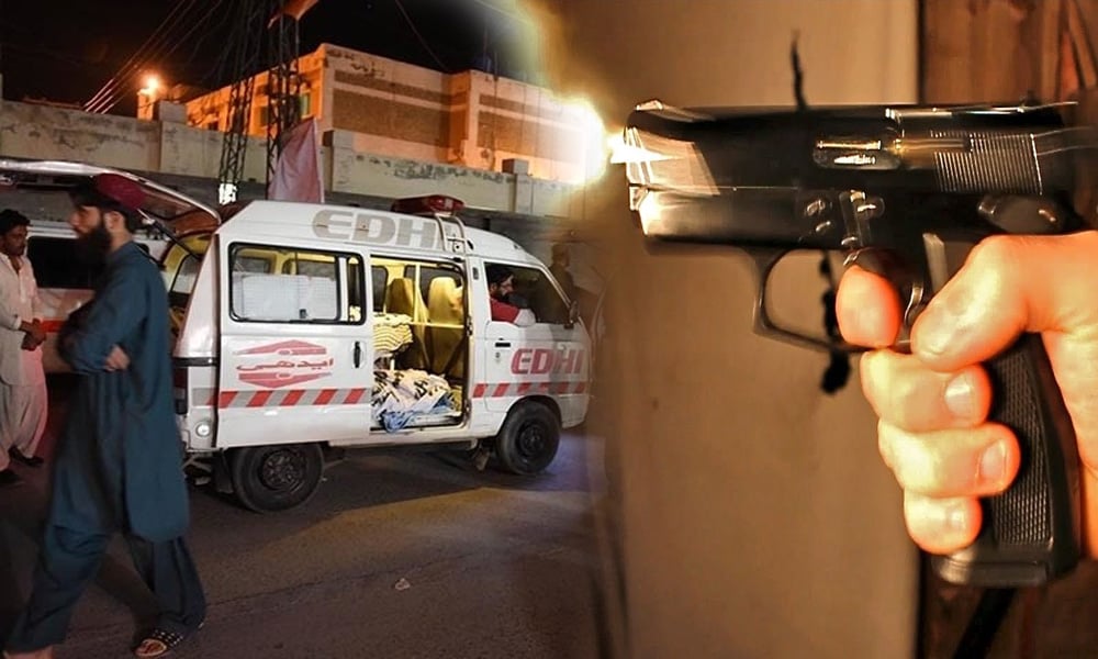 کراچی، مختلف علاقوں میں فائرنگ، 4 افراد زخمی