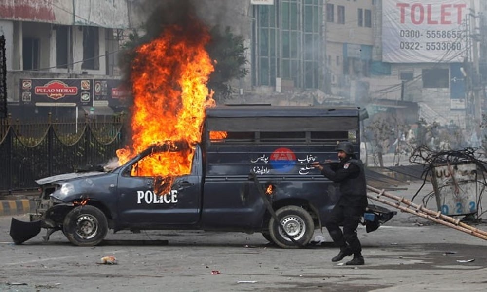 پنجاب: پُرتشدد مظاہروں ،توڑ پھوڑ پر 500 افراد کیخلاف مقدمات