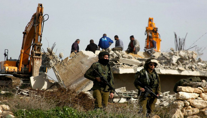 اسرائیل :فلسطینی علاقہ مسمار کرکے نئی یہودی بستی کے قیام کی منظوری