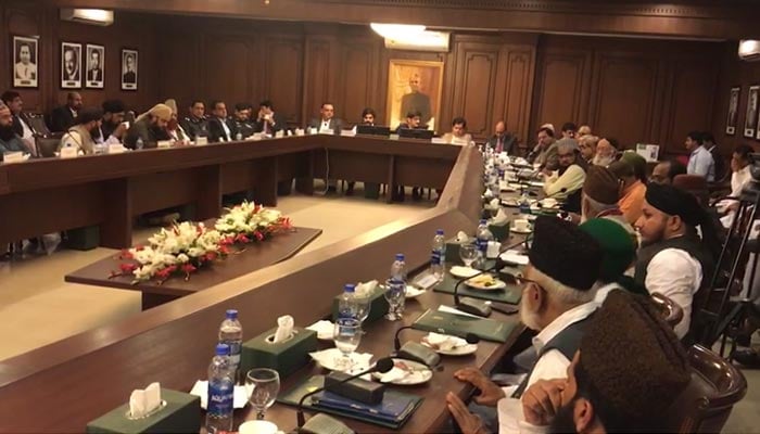 وزیر اعلیٰ سندھ کی زیر صدارت علماءکرام کا اجلاس