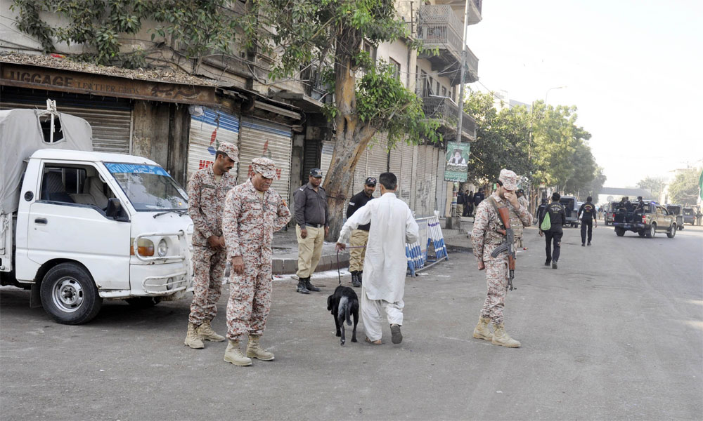 چپ تعزیے کا جلوس، ایم اے جناح روڈ کراچی ٹریفک کیلئے بند