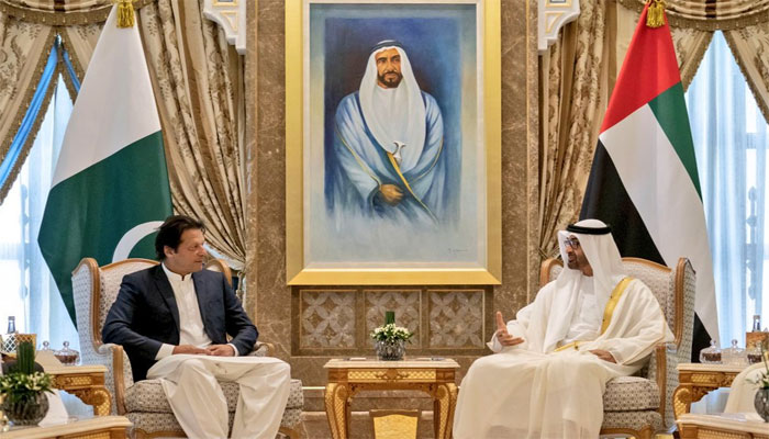 وزیراعظم عمران خان اور اماراتی ولی عہد کی ملاقات