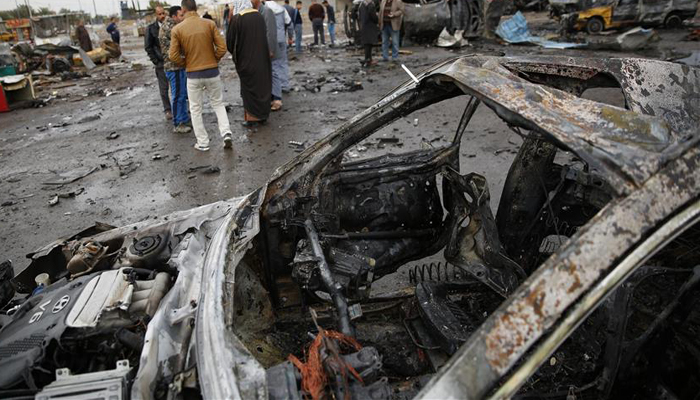 عراق:تکریت میں کاربم دھماکا، پانچ افراد ہلاک