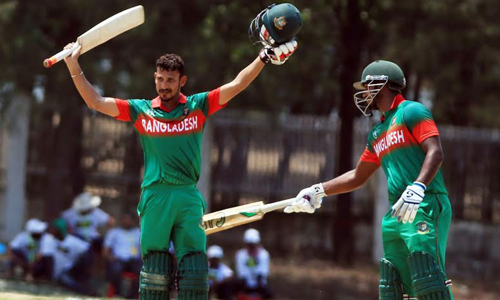 ایمرجنگ ایشیا کپ،بنگلا دیش نےپاکستان کو 310 رنز کا ہدف دیدیا 