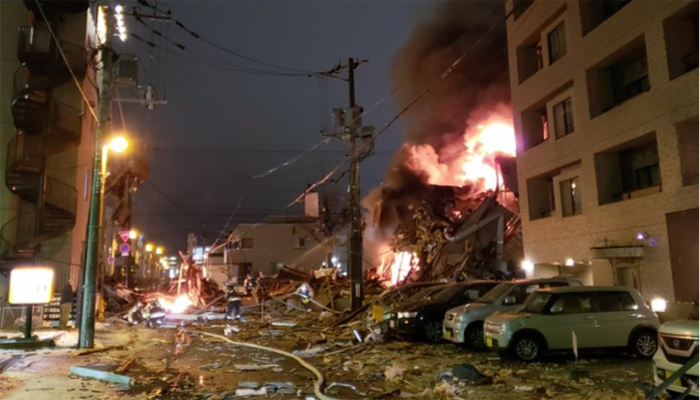 جاپان کے ریستوران میں دھماکے سے اکتالیس افراد زخمی