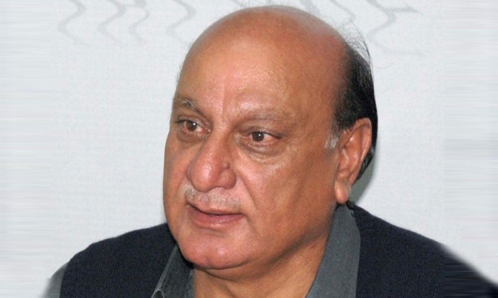 بشارت راجا نے آڈیو ٹیپ کے سوال پر میڈیا ٹاک چھوڑ دی
