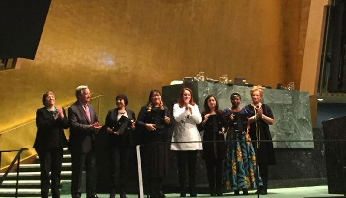 اقوام متحدہ کی جانب سے عاصمہ جہانگیر کے لیے ایوارڈ