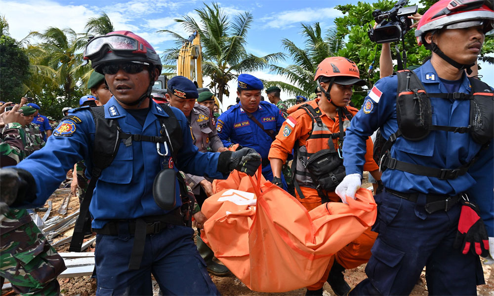 انڈونیشیا میں سونامی سے ہلاکتوں کی تعداد 281 ہوگئی