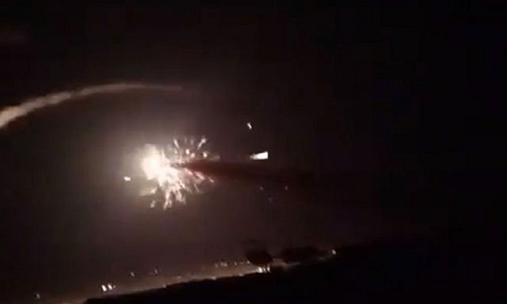 اسرائیل کا شام میں اسلحہ ڈپو پر فضائی حملہ