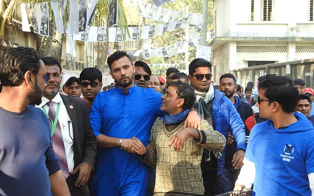 بنگلادیشی کرکٹر مشرفی مرتضیٰ رکن پارلیمنٹ منتخب
