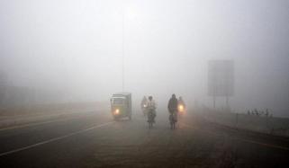 Visibility Reduced Due To Fog On Highways