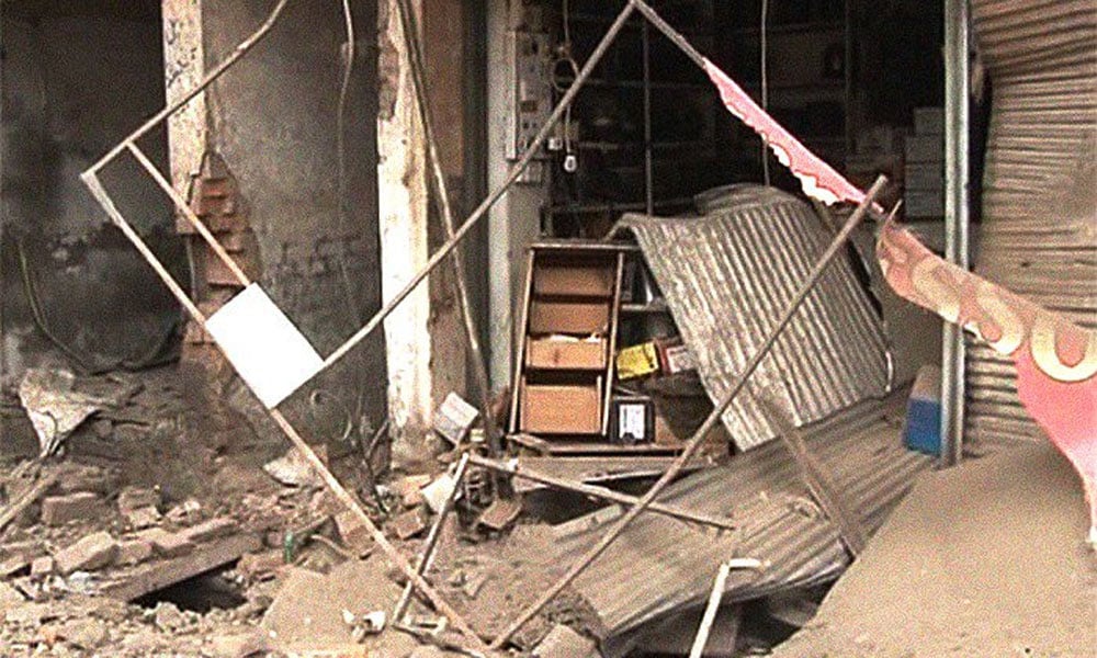 پشاور میں دھماکا، 6 افراد زخمی