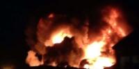 Fire At The Wood Warehouse In Karachi
