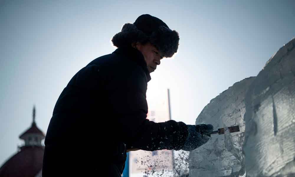 چین میں ہوئے برف کے میلے کی دلکش جھلک