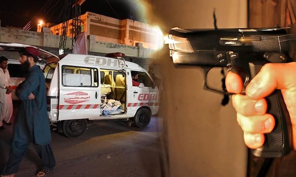 کراچی: فائرنگ سے 4 زخمی، ٹارگٹ کلر اور گینگسٹر گرفتار
